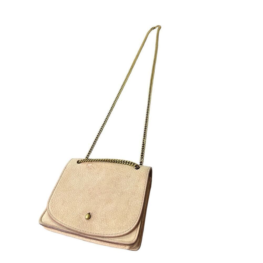 Madewell The Chain Cross Body Bag in Natural Buff Leather S - Picture 4 of 12
